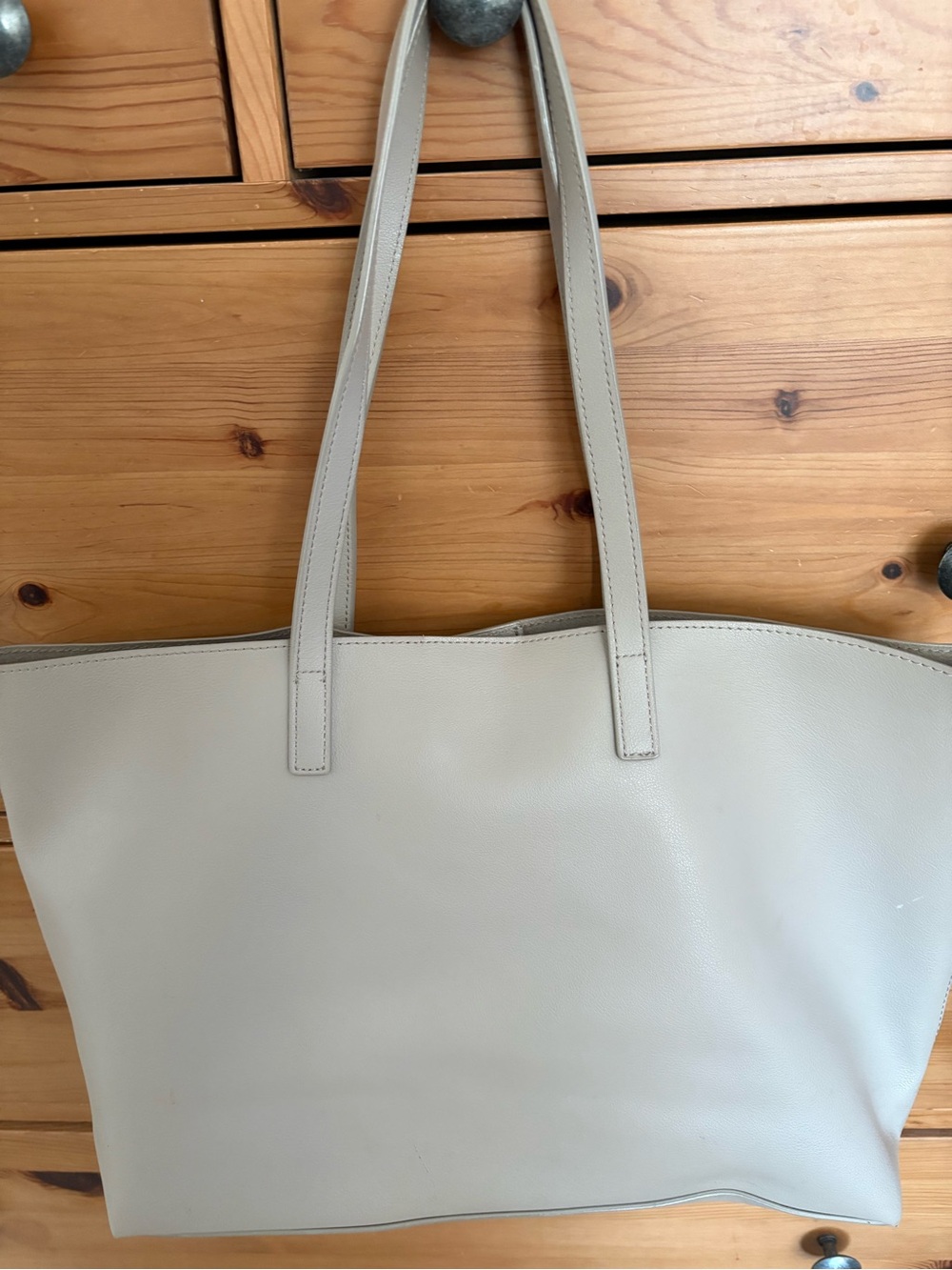 Everyday Cream Tote - Classic Carryall